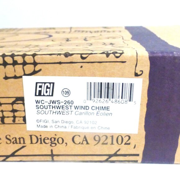 JW Stannard Fiji HAND TUNED WIND CHIMES America The Beautiful SOUTHWEST Bates - Picture 14 of 16